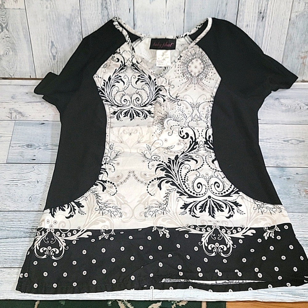 Baby phat scrub top